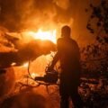 ‘Violent’ wildfires rage close to French and Spanish cities